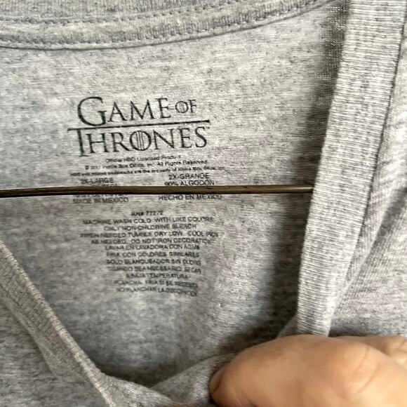 Game of Thrones STARK Winter is Coming 2 XL t-shirt HBO 77272 official - Picture 3 of 4